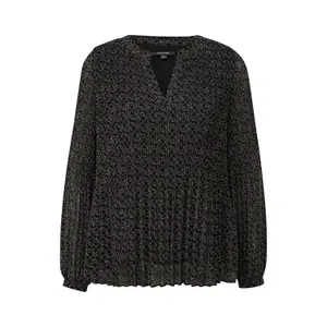 Pleated Chiffon Blouse Women COMMA image-0