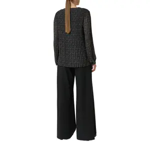 Pleated Chiffon Blouse Women COMMA image-5