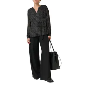 Pleated Chiffon Blouse Women COMMA image-6