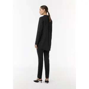 Long Sleeve Silk Chiffon Blouse Women COMMA image-4