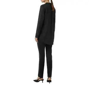 Long Sleeve Silk Chiffon Blouse Women COMMA image-5