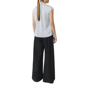 Gathered Satin Printed Blouse Women COMMA image-5