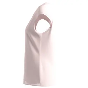 Blusa in jersey con maniche scese e bordo in raso donna COMMA image-6