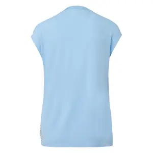 Women's All-Over Print Satin Trim Blouse COMMA image-1