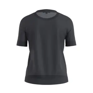 Women's Round Neck Lyocell and Cotton Jersey T-shirt COMMA image-1