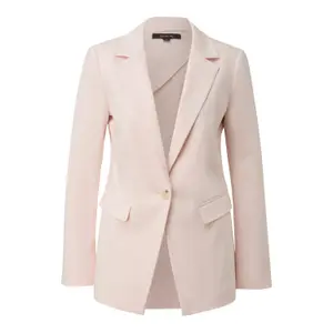 Tailored Blazer with Flap Pockets for Women COMMA image-0