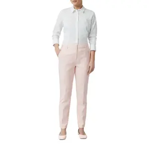Women’s Stretch Pencil Trousers with Pleats COMMA image-6