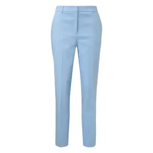 Women’s Stretch Pencil Trousers with Pleats COMMA image-0