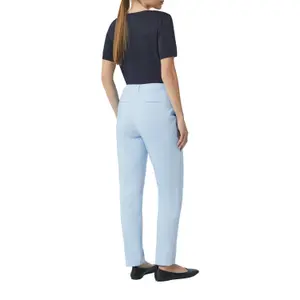 Women’s Stretch Pencil Trousers with Pleats COMMA image-5