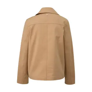 Woven Fabric Blazer for Women COMMA image-1
