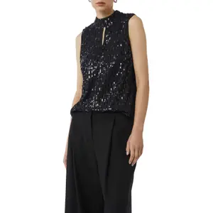 Women’s Sequin Top COMMA image-2