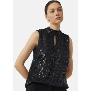 Women’s Sequin Top COMMA image-3