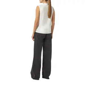 Sleeveless Jersey Top with Cowl Neck Women's COMMA image-5