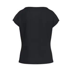 Women's Knitted Pattern V-Neck Jersey Blouse COMMA image-1