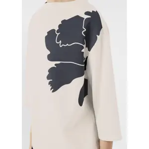 Lightweight Scuba Fabric 3/4 Sleeve Sweatshirt for Women COMMA image-3