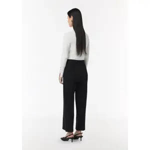 Women's Twill Jersey Trousers COMMA image-4