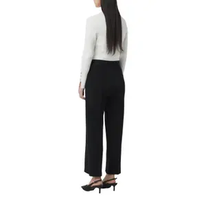 Women's Twill Jersey Trousers COMMA image-5