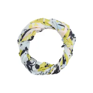Refined Floral and Ornamental Pattern Scarf for Women COMMA image-0