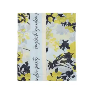 Refined Floral and Ornamental Pattern Scarf for Women COMMA image-5