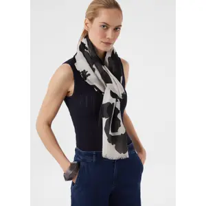 Women's Printed Lyocell Scarf COMMA image-3