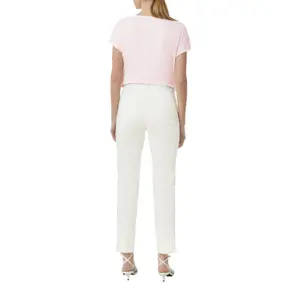 Classic Slim Trousers for Women COMMA image-5