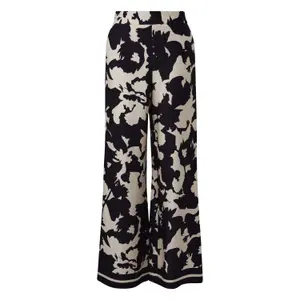 Women's wide leg trousers COMMA image-0