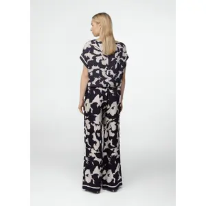 Women's wide leg trousers COMMA image-4