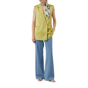 Silk Floral Pattern Scarf for Women COMMA image-4