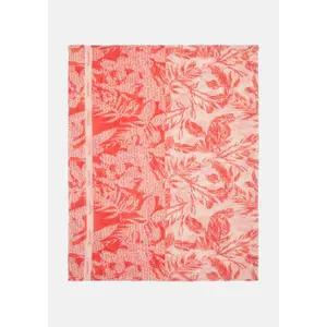 Women's Fine Loop Scarf with All-Over Print COMMA image-2
