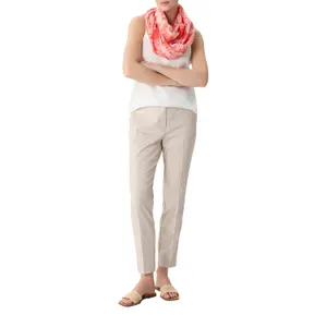 Women's Fine Loop Scarf with All-Over Print COMMA image-4