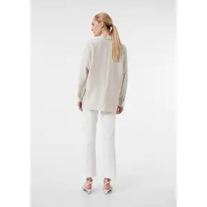 Women's long sleeve printed shirt COMMA image-4