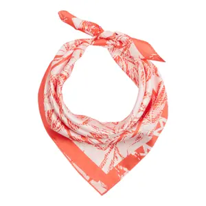 Women's Printed Silk Scarf COMMA image-0