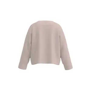 Short Sleeve Semi-Transparent Fine Knit Top Women's COMMA image-1
