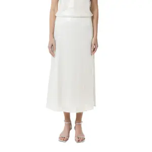 Long Sequin Skirt for Women COMMA image-2
