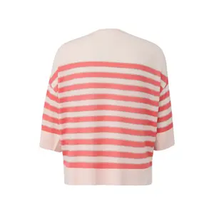 Fine Striped Knit Sweater Women COMMA image-1
