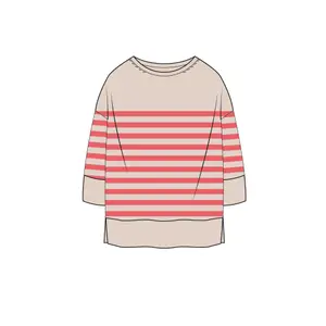 Fine Striped Knit Sweater Women COMMA image-2