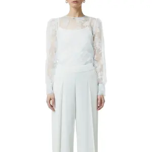Women's Organza Blouse COMMA image-2
