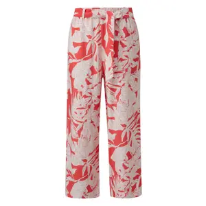 Women's Viscose Flare Trousers COMMA image-0