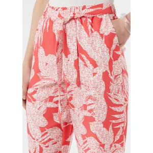 Women's Viscose Flare Trousers COMMA image-3