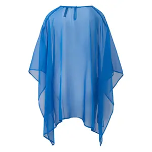 Sheer Chiffon Poncho Cape for Women COMMA image-1