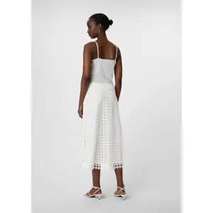 Women's Flared Midi Lace Skirt COMMA image-4
