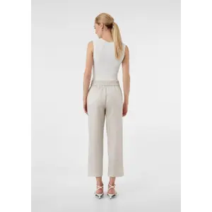 Women’s Straight Lyocell Trousers COMMA image-4