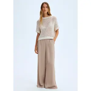 Sequin Knit Top Short Sleeves Women COMMA image-2