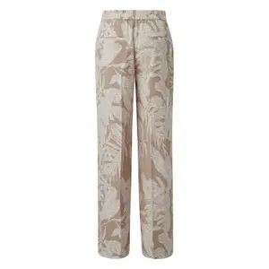 Women's Printed Crepe Trousers COMMA Marlene image-1