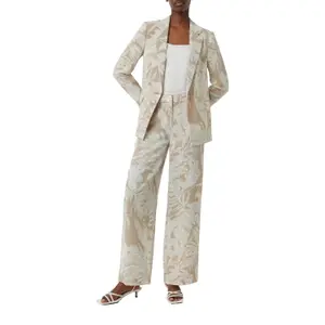 Women's Printed Crepe Trousers COMMA Marlene image-6