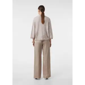 Women's Floral Pattern Fine Knit Cardigan COMMA image-4