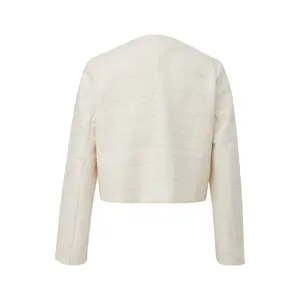 Boucle Cardigan with Button Closure for Women COMMA image-1