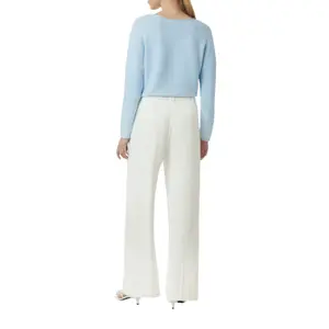 Wide Leg Suit Trousers with Ties Women COMMA image-5