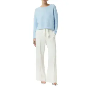 Wide Leg Suit Trousers with Ties Women COMMA image-6