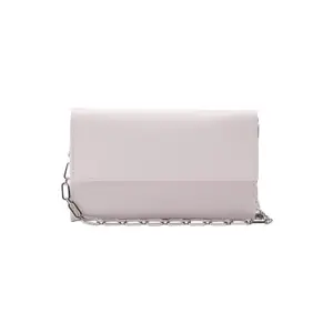 Women's Smooth Leather Zip Interior Shoulder Bag COMMA image-0